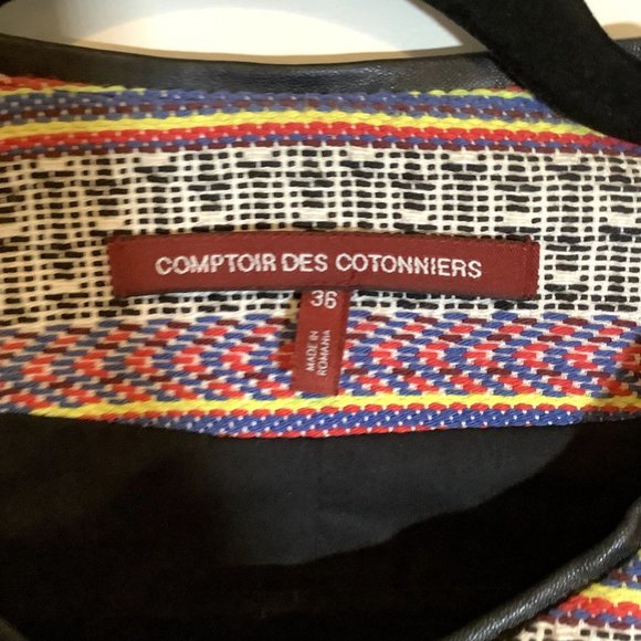 Comptoir Des Cotonniers Black Blazer Size 36 - Picture 2 of 7